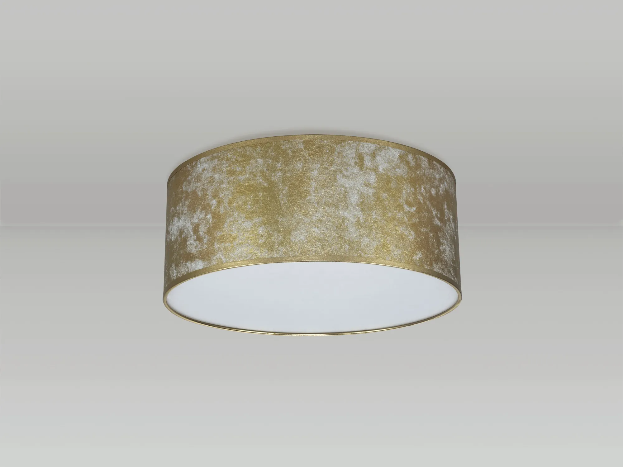 Baymont 50cm Flush 3 Light DK0628  Deco Baymont WH GL